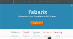 Desktop Screenshot of fabaris.it