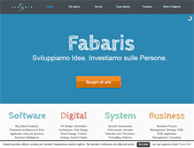 Tablet Screenshot of fabaris.it